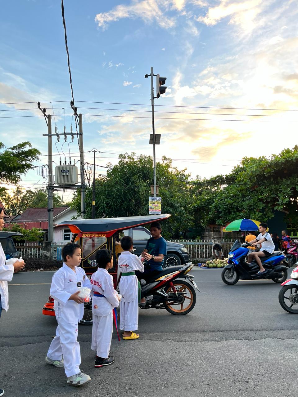 The Poin Klub Taekwondo Polman Jago Beladiri, Jago Berbagi 2 IMG 20240405 WA0013