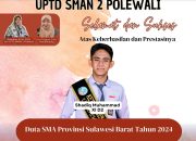 Ukir Segudang Prestasi, Tiga Siswa SMAN 2 Polewali Lolos ke Tingkat Nasional