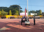 Pesan Kabag Ops Polres Polman Kompol Najamuddin Saat Pimpin Upacara Hari Lahir Pancaila