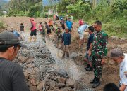 Antisipasi Bencana Banjir, TMMD 121 di Riso Bangun Tanggul 12 Antisipasi Bencana Banjir, TMMD 121 di Riso Bangun Tanggul