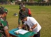 Program TMMD 121 di Desa Riso Target Percepatan Infrastruktur dan Ekonomi Masyarakat