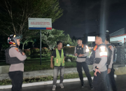 Personil Sat Samapta Polres Polman Laksanakan Patroli