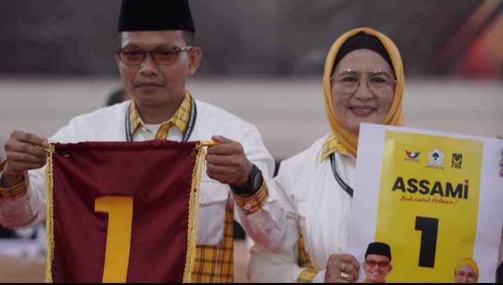 Dapat Nomor Urut 1, H. Samsul Mahmud dan Andi Nursami Kian Optimis Menang 1 IMG 20240924 WA0019