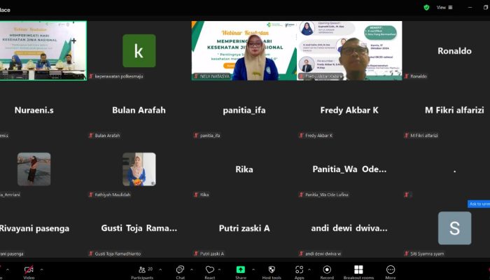 Webinar Self-Care di Era Society 5.0 Tekankan Pentingnya Kesehatan Mental di Tengah Kemajuan Teknologi