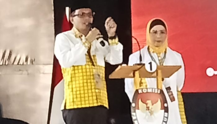 Debat Publik Putaran Kedua, Aji Assul Singgung Persoalan Tukin ke Bebas Manggazali