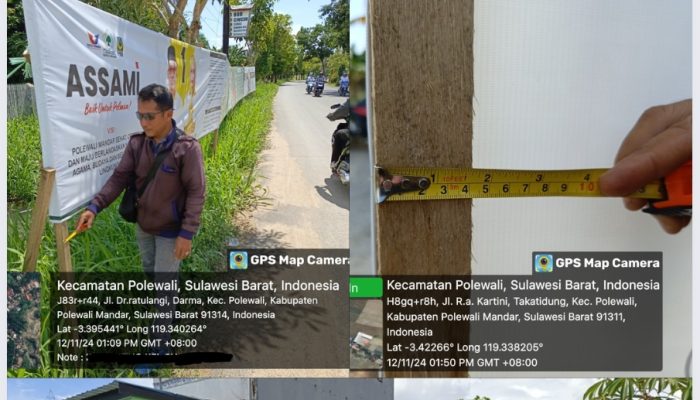 Pengelolaan Anggaran Rp. 36 Miliar KPU Polman Disorot, Pemasangan APK Libatkan PPK