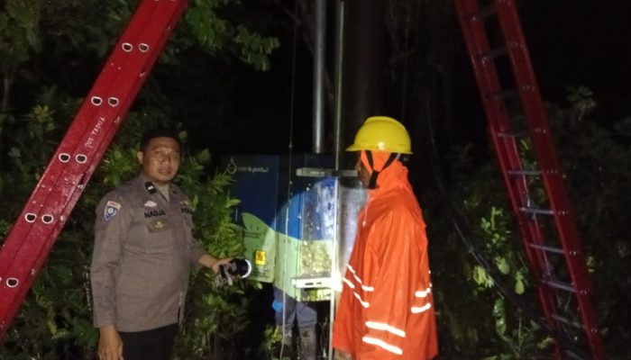 Digondol Maling, Aliran Listrik Warga Desa Tapua Terputus
