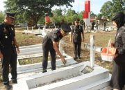 Kanim Polewali Gelar Upacara Tabur Bunga di TMP Rea Timur