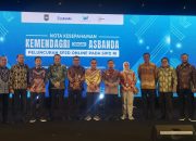 Bupati Polman Hadiri Peluncuran SP2D Online