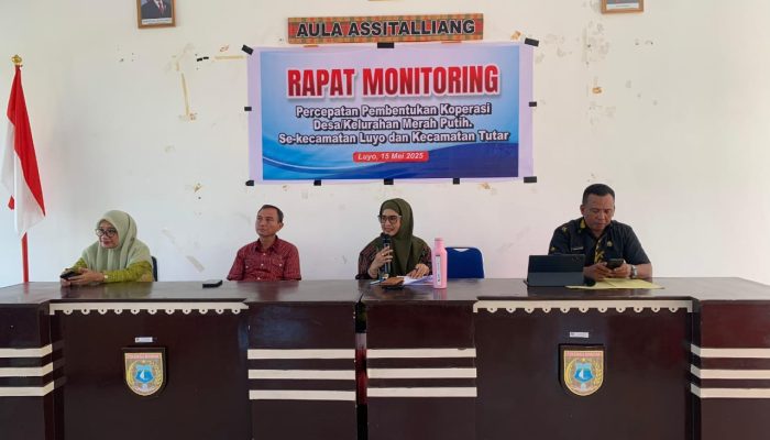 Wabup Polman Dorong Percepatan Pembentukan Koperasi Merah Putih di Seluruh Desa dan Kelurahan
