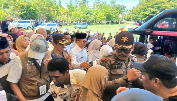 Bupati Polman Lepas Keberangkatan 281 CJH Polman ke Tanah Suci Mekkah