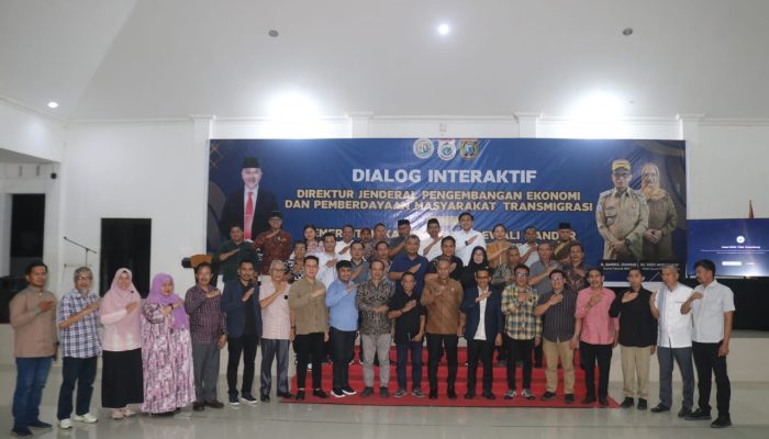 Bupati Polman Gelar Dialog Interaktif Bersama Kementerian Transmigrasi RI