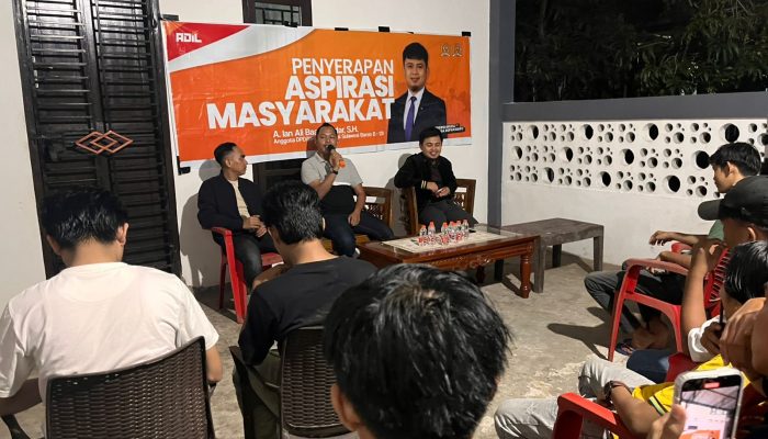 Senator Muda Andi Ian Serap Aspirasi Pemuda Wonomulyo, Sepak Bola Jadi Sorotan Utama Pengembangan Keolahragaan