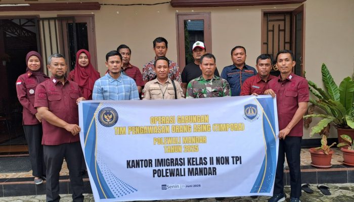 Kantor Imigrasi Polman Gelar Operasi Gabungan Tim Pengawasan Orang Asing di Wilayah Polman