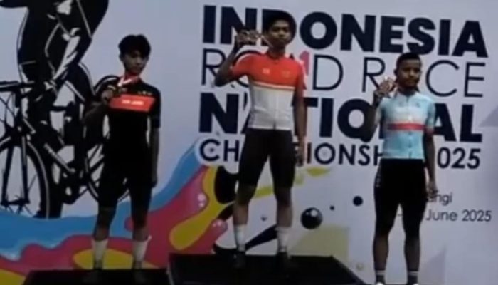 Atlet Sepeda Asal Sulbar, Muhammad Yahya Usman Ukir Sejarah di Kejuaraan Nasional 2025