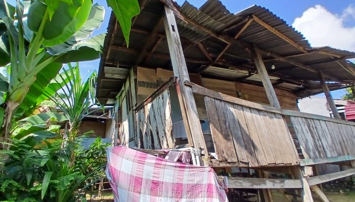 Hidup Sebatangkara, Seorang Disabilitas Ditengah Kota di Kelurahan Darma Hidup di Rumah Reot