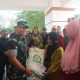 Dandim 1402/Polman Dampingi Launching Penyaluran Bantuan Pangan Beras untuk Puluhan Ribu Warga Polman