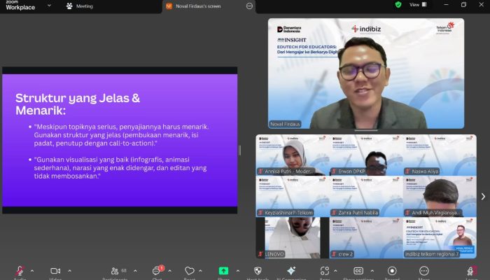 Telkom Dorong Transformasi Pendididikan Melalui Program Just on Indibiz Insight