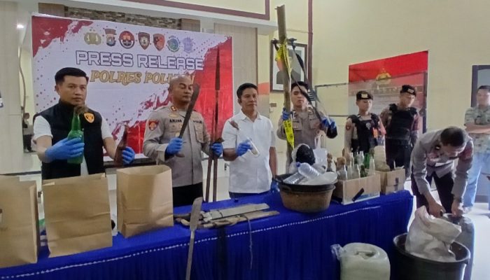 Polres Polman Klarifikasi Dugaan Salah Tangkap Saat Eksekusi di Palludai