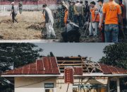 Sambut HUT RI ke 80, Pemkab Polman Gelar Aksi Bersih-bersih dan Bedah Rumah Merdeka