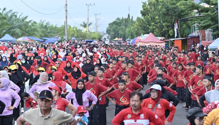 Lautan Manusia di Pantai Bahari, Fun Walk 1 Dekade Al Risalah Catat Sejarah
