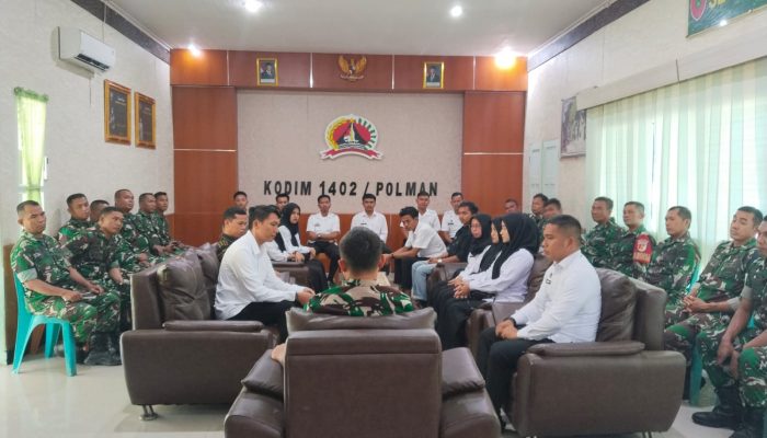 Jaga Kualitas MBG di Polman, Kodim 1402 Polman Gelar Rakor