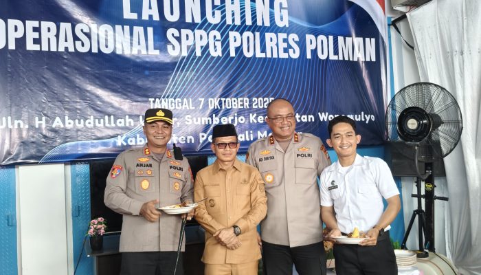 Bupati Polman Apresiasi Launching SPPG Kumala Bhayangkari