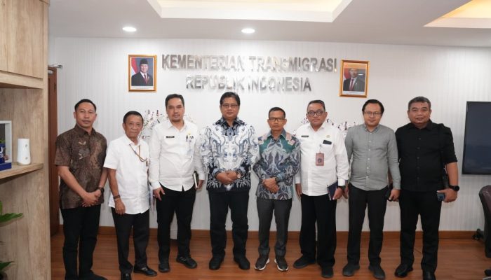 Dorong Pengembangan Kawasan Transmigrasi, Bupati Polman Audiensi dengan Wamen Transmigrasi