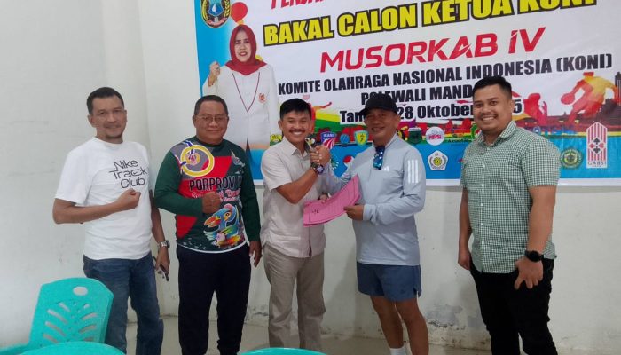 AIM Jadi Pendaftar Pertama Calon Ketua KONI Polman