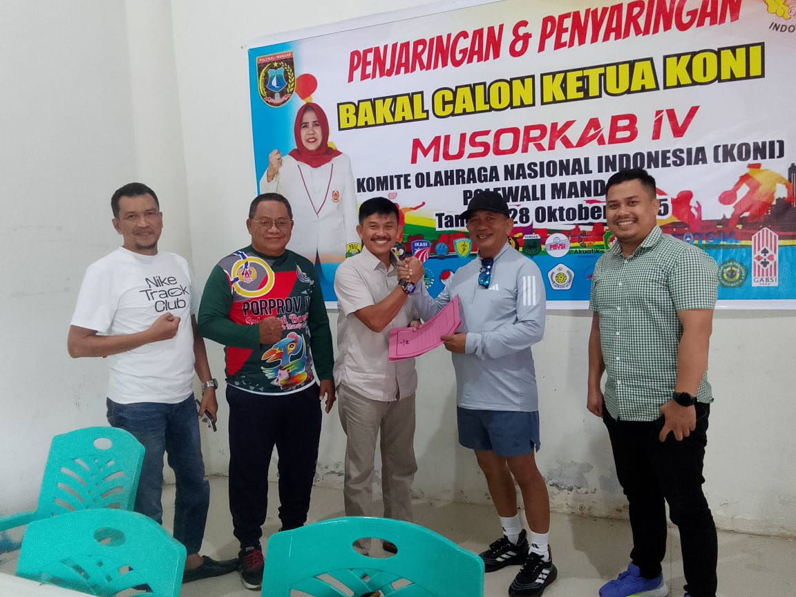 AIM Jadi Pendaftar Pertama Calon Ketua KONI Polman 1 IMG 20251024 WA0010