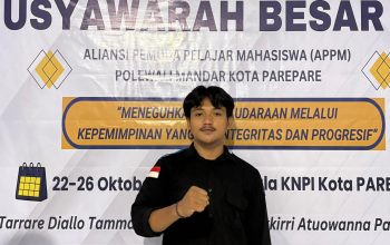Nahkodai APPM Polman Kota Pare-pare, Amin Kuatkan Soliditas Mahasiswa Polman 3 IMG 20251027 WA0016