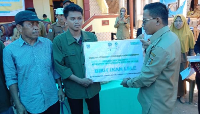 DKP Polman Salurkan Bantuan Nelayan dan Pembudidaya