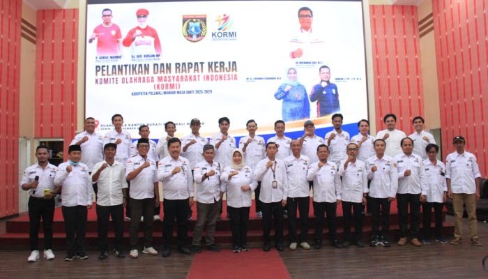Pelantikan dan Rapat Kerja KORMI Polman Masa Bakti  2025–2029