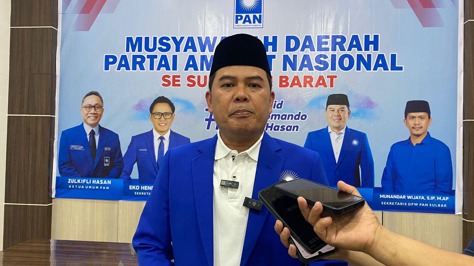 Musda PAN Sulbar, Ketua DPW PAN Sulbar Targetkan Raih Kursi di Setiap Dapil di Kabupaten 2 IMG 20251122 WA0019