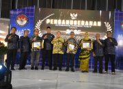 Pemkab Polman Raih Penghargaan Badan Publik Informatif