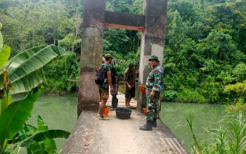 Rehab Jembatan Gantung di Lenggo Hampir Rampung, Akses Warga Segera Pulih Total