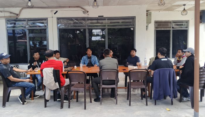 Sehari Menjabat, Dandim 1402/Polman Tatap Muka dengan Insan Pers