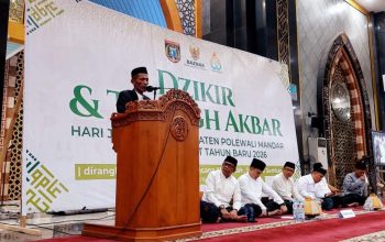 Jelang Pergantian Tahun, Pemkab Polman Gelar Dzikir Akbar