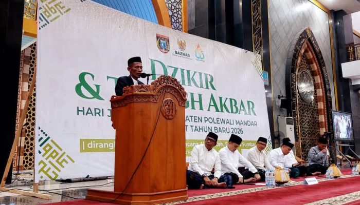 Jelang Pergantian Tahun, Pemkab Polman Gelar Dzikir Akbar