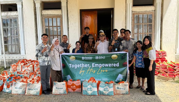 BNI Perkuat Kepedulian Sosial melalui Program Natal 2025