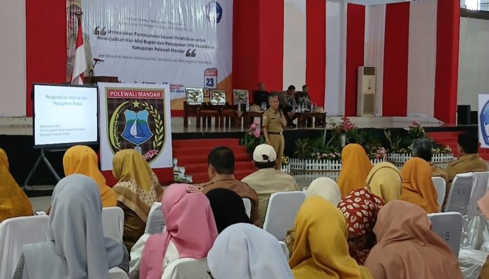 Dikbud Polman Satukan Perencanaan Sekolah untuk Dukung Visi Bupati dan Pencapaian SPM Pendidikan