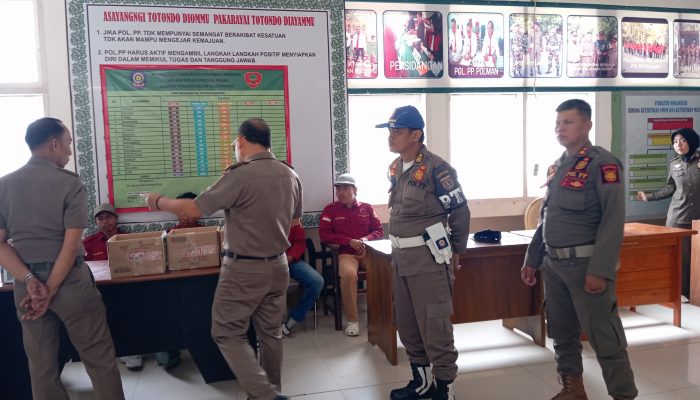 Satpol PP Polman Tertibkan Penggalangan Dana Tanpa Izin di Ruang Publik