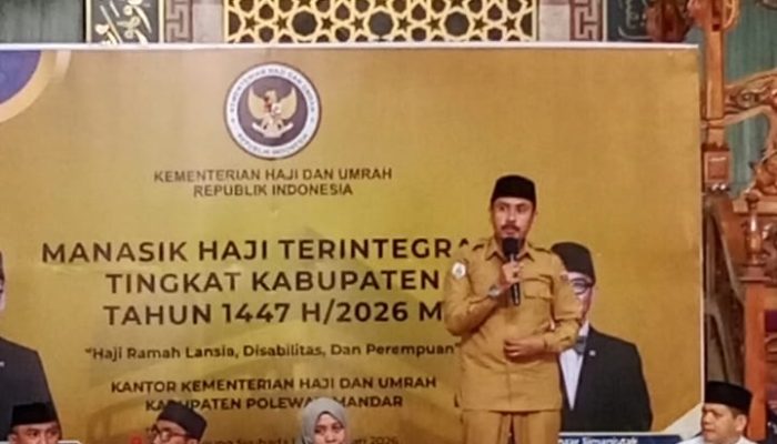 Bupati Polewali Mandar Sampaikan Empat Pesan Utama bagi Calon Jemaah Haji