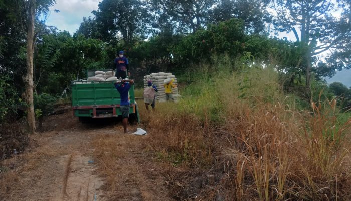 Material Sasaran Fisik TMMD ke-127 Mulai Dilansir ke Lokasi Pekerjaan