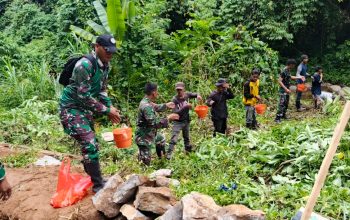 Hari Terakhir Pra-TMMD ke-127, TNI dan Warga Fokus Garap Akses Jalan Bulo–Lenggo