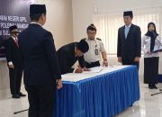 Lantik Dua ASN, Kakanim Polewali Mandar Tekankan Pengabdian dan Inovasi Layanan Digital