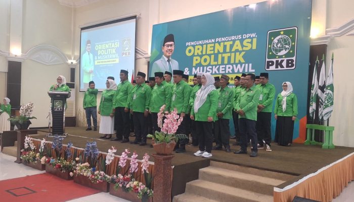 Resmi Dilantik, Ketua DPW PKB Sulbar Targetkan Kursi Pimpinan DPRD pada Pemilu 2029