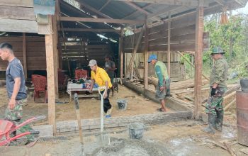 TMMD ke-127 Perkuat Aspek Sosial melalui Rehabilitasi RTLH di Bulo