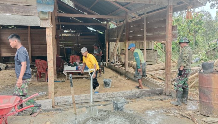 TMMD ke-127 Perkuat Aspek Sosial melalui Rehabilitasi RTLH di Bulo