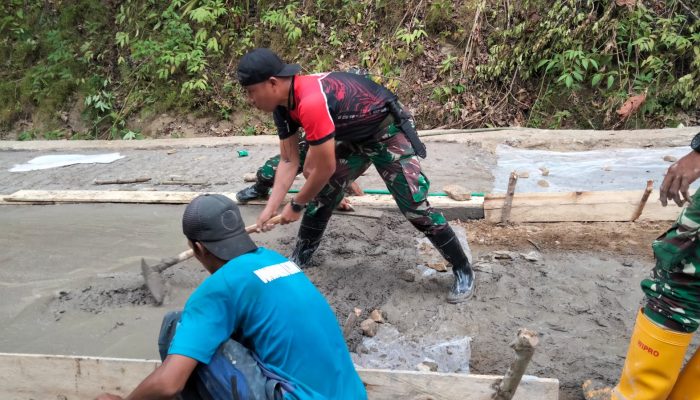 TMMD ke-127 di Bulo Hadirkan Infrastruktur dan Kehangatan Kebersamaan